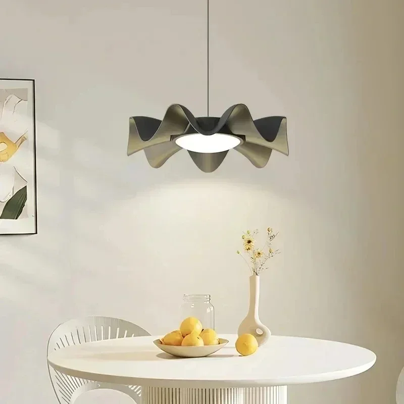 Modern creative restaurant LED pendant light Nordic minimalist dining table kitchen bar counter bedroom decoration lighting