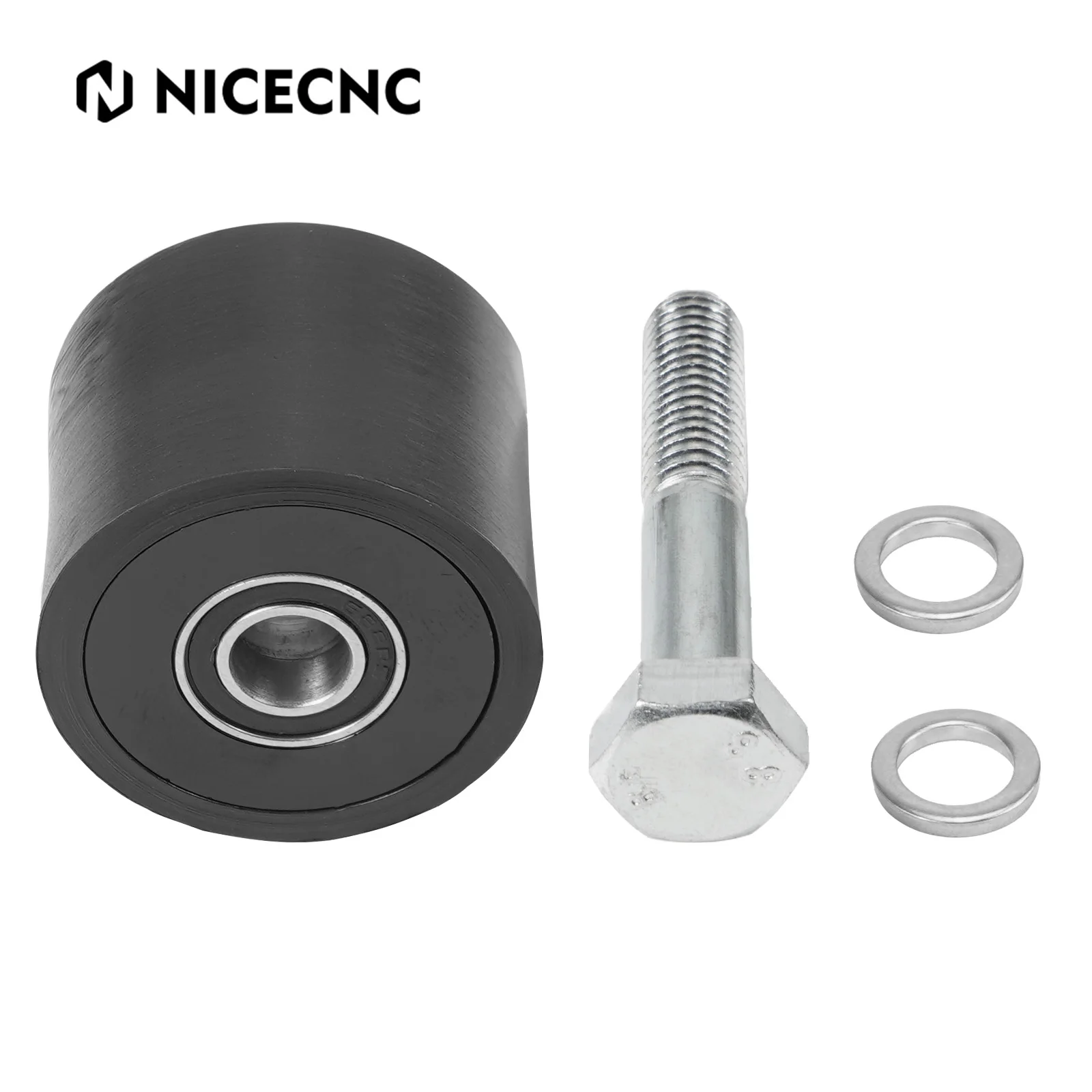 

NICECNC Aluminum Alloy & Polyurethane Chain Roller For Yamaha Raptor 700 700R 700RSE 2015-2025 Raptor 125 250 4D3-22178-00-00