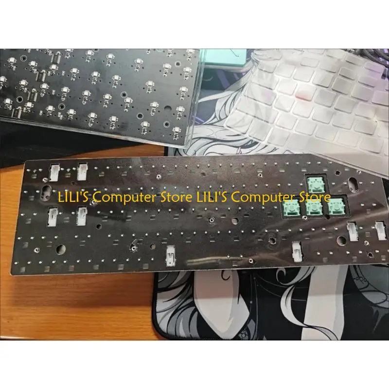 A52B Mute Foam Silencers Pad Switches Sound Dampeners แผ่นรองพื้นรองพื้น Soft Landing Dimples ฟองน้ำสำหรับคีย์บอร์ดเชิงกล
