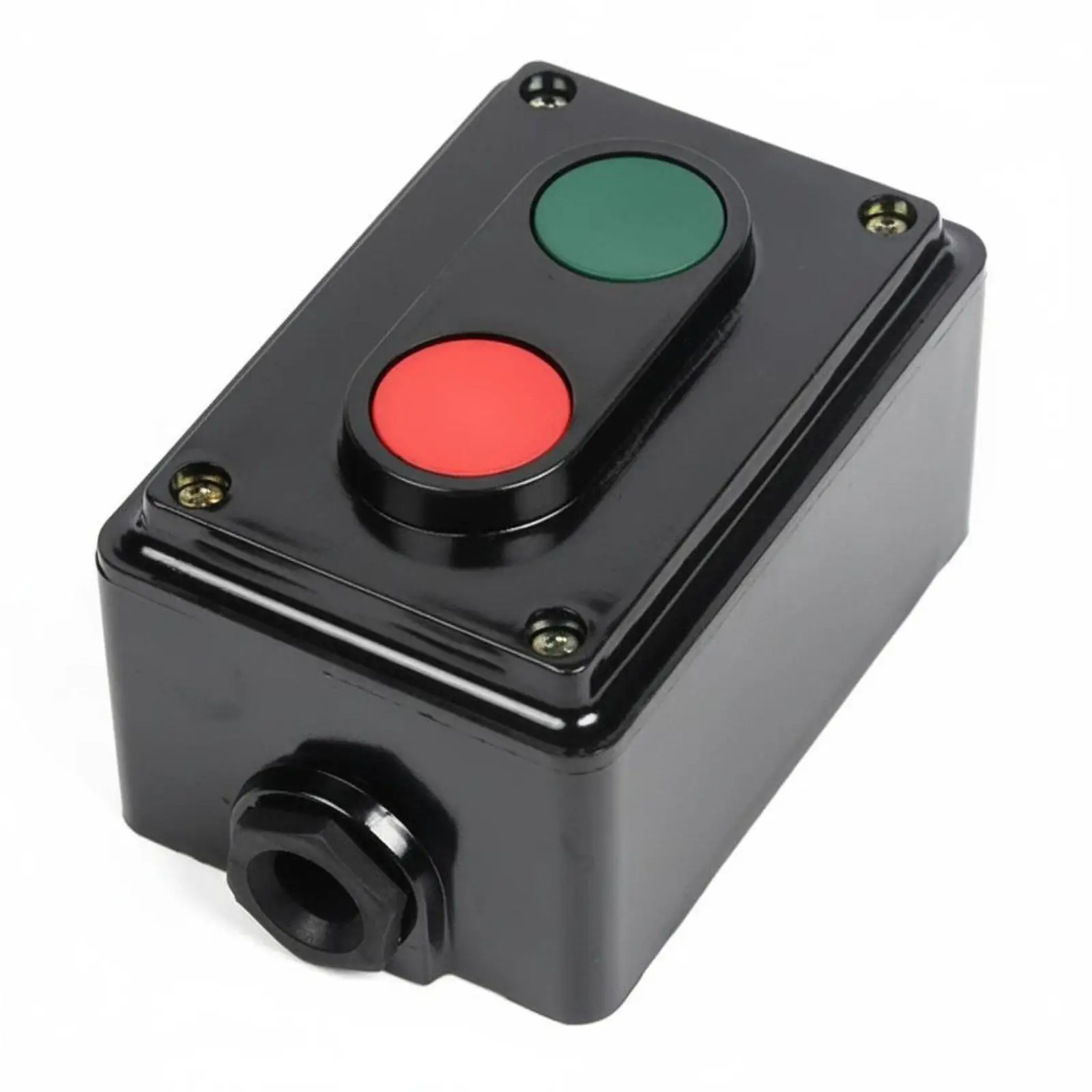 Push Button Switch Box Momentary Start Stop Control 2 3 Button for Power Distribution Systems with Visual Indicators