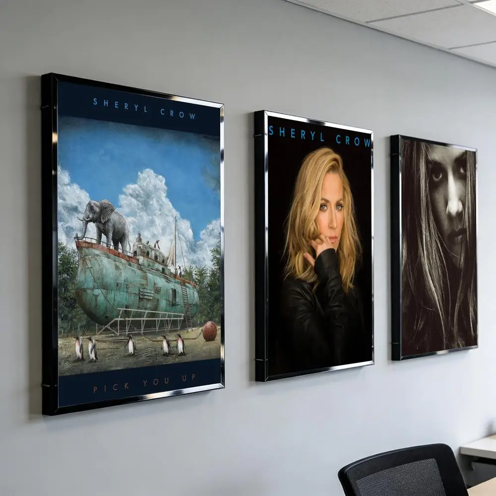 Singer Sheryl Crow Pick You Up Wall Prints for Living Room Bedroom Office Home Poster Decoration Gift Poster