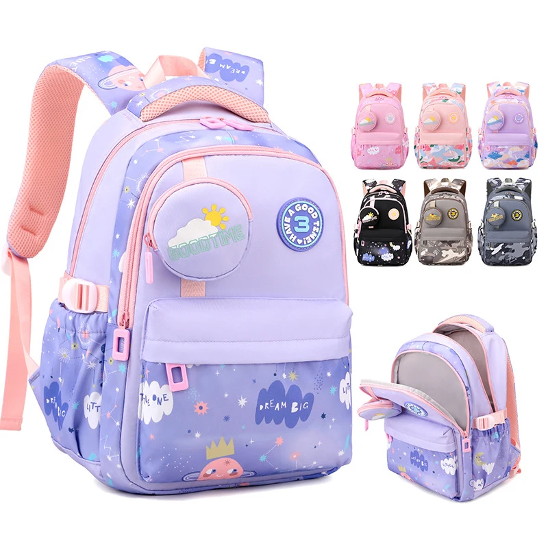 

Primary School Backpack Lightweight Waterproof School bags for Kids Girls Boys Cute Backpack for Kindergarten Children Bookbag