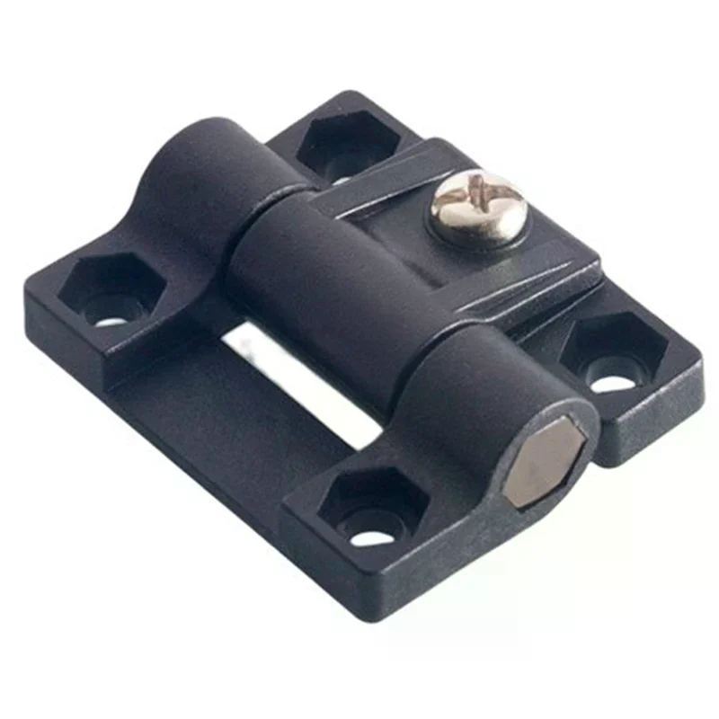 /PFU/PA Electric Cabinet Box Hinges Black Damping Hinges Industrial Equipment Metal Cabinet Door Hinges