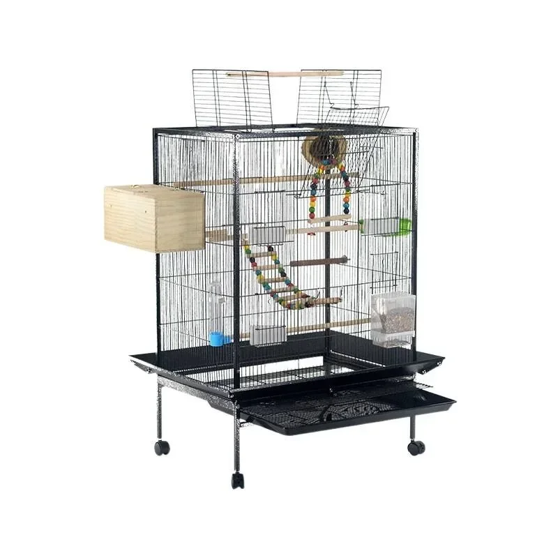 

Medium Large Iron Bird Cage, Group Bird Cage Premium Bird Villa
