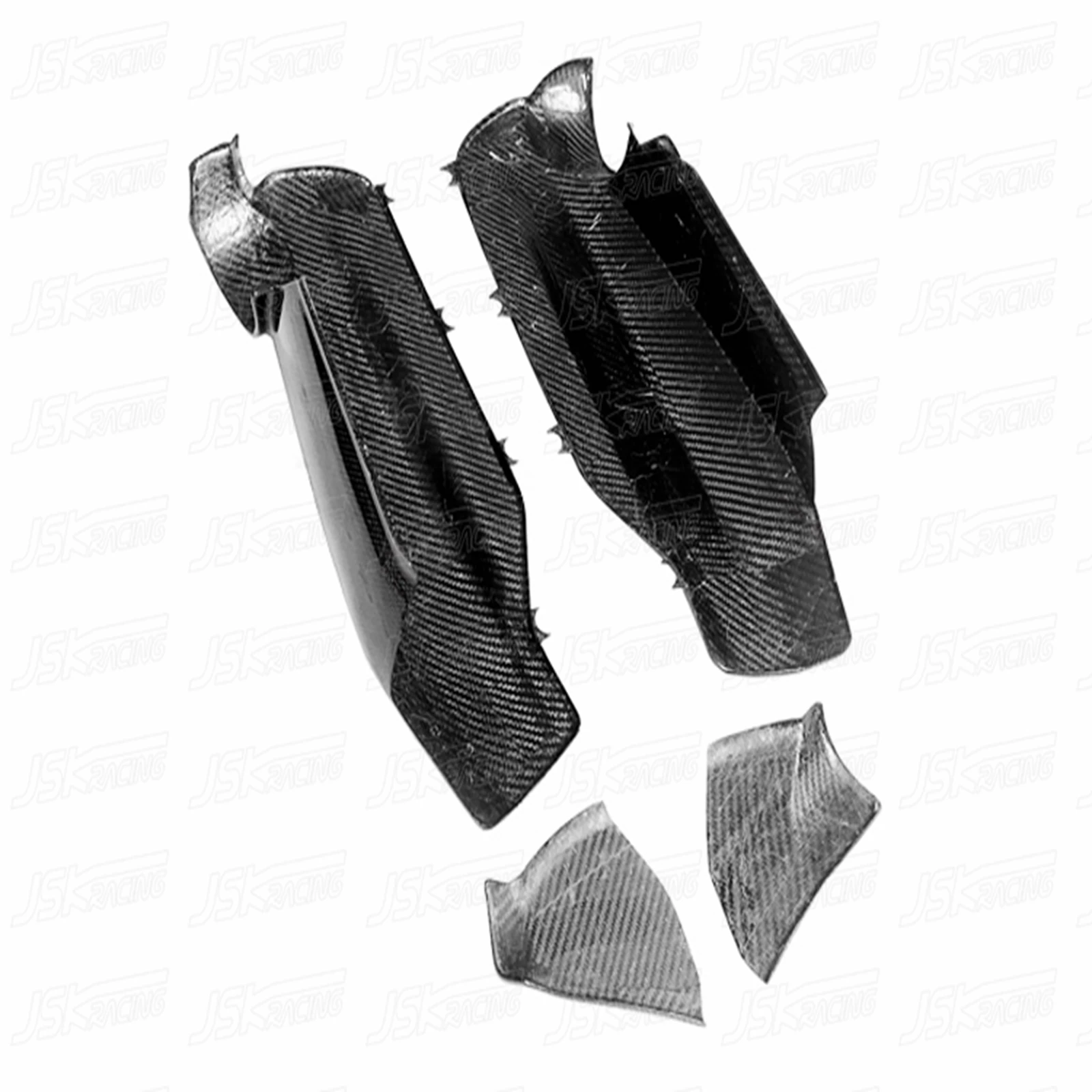 O Style Dry Carbon Fiber Engine Spark Cover (4 Pcs) For Ferrari 488 Gtb 2015-2018 (JSKFR8815054)