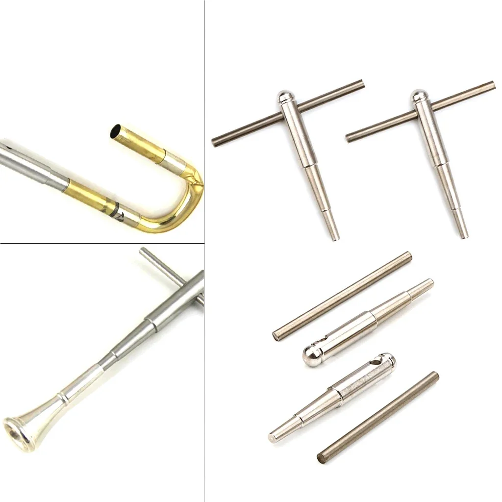 Wind Instrument Wrench Repair Tool Accessory Simple Trumpet Trombone Mouthpiece Dents Removing Metal Repairer