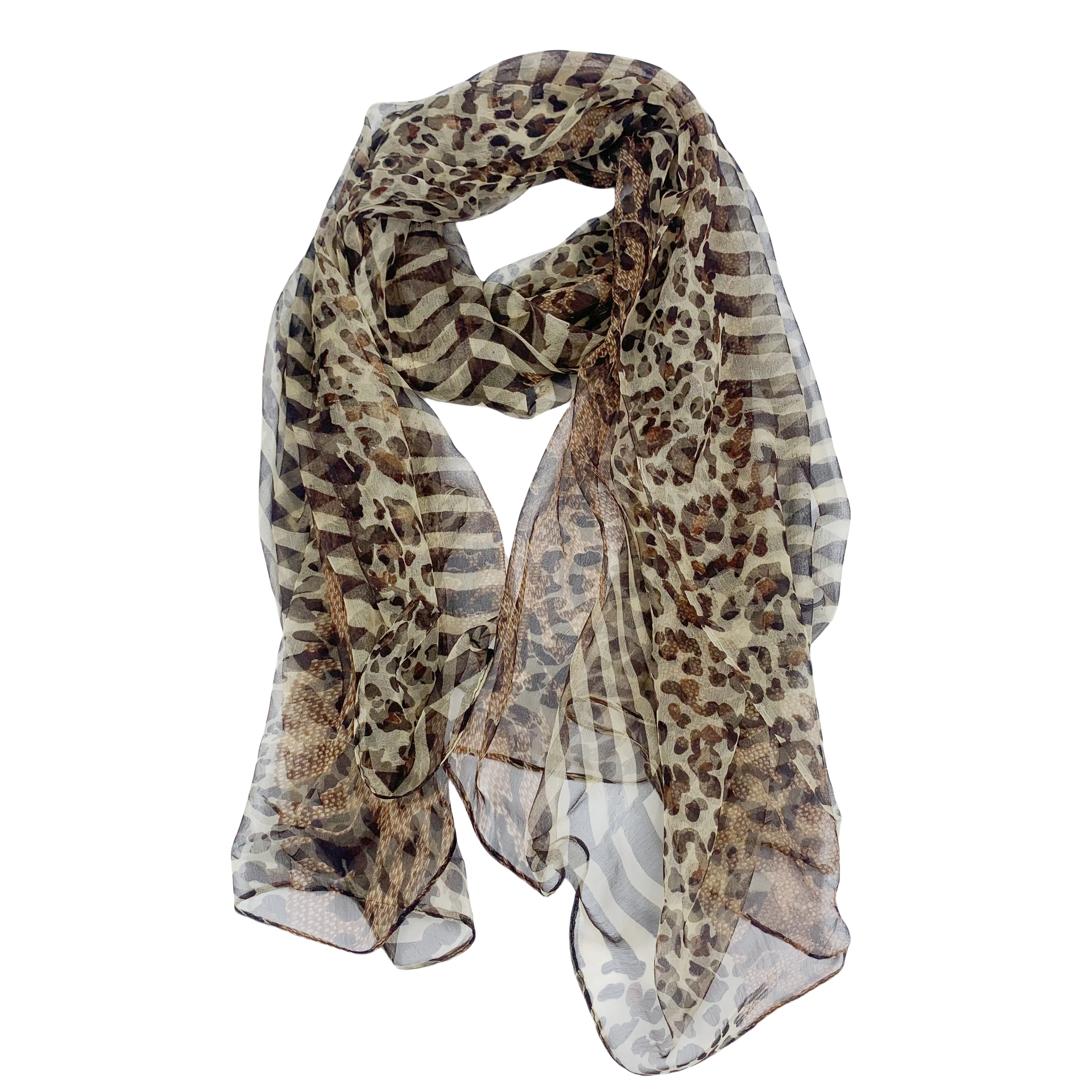 100%  pure silk scarf  scarves  brand new fashion scarves 110Cm*180Cm Neckerchief  hijabs  long silk scarves zebra and leopard