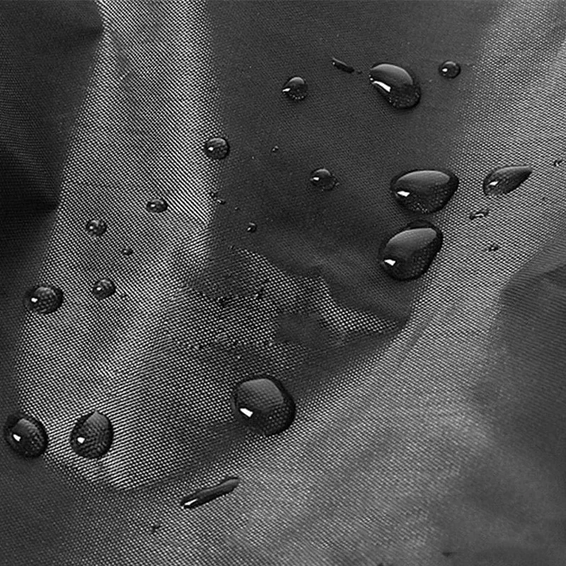 Universal Waterproof Oxford RV Caravan Front Towing Cover Protector Dustproof With Reflective Strip Camper Trailer 2 LED light