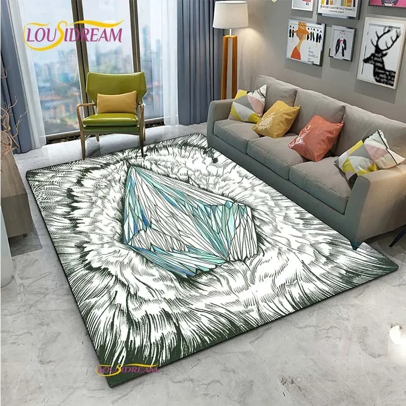 Modern Fashion Brand Carpet for Living Room Bedroom Table decor Area Rugs Kitchen Door Un-slip Floor Mats Alfombra Birthday gift
