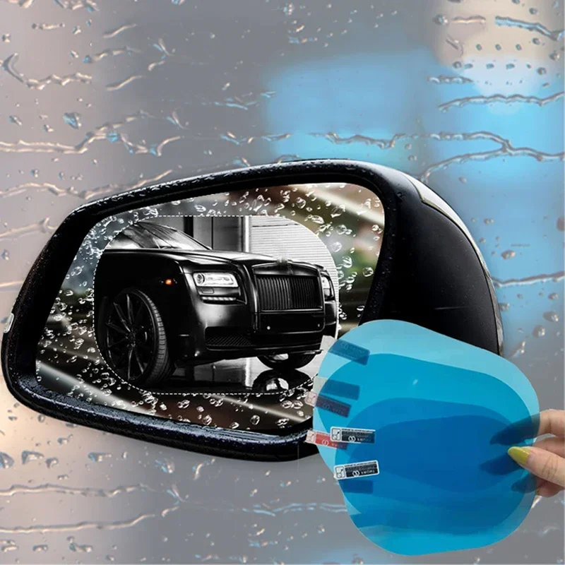 20pcs Car sticker Rainproof Film for Car Rearview Mirror Car Rearview Mirror Rain Film Clear sight in rainy days Car film