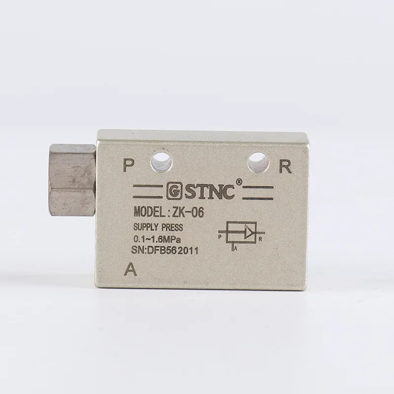 [STNC] مولد فراغ هوائي ZK-06/08/10 مولد الضغط السلبي لصمام الشفط والعادم