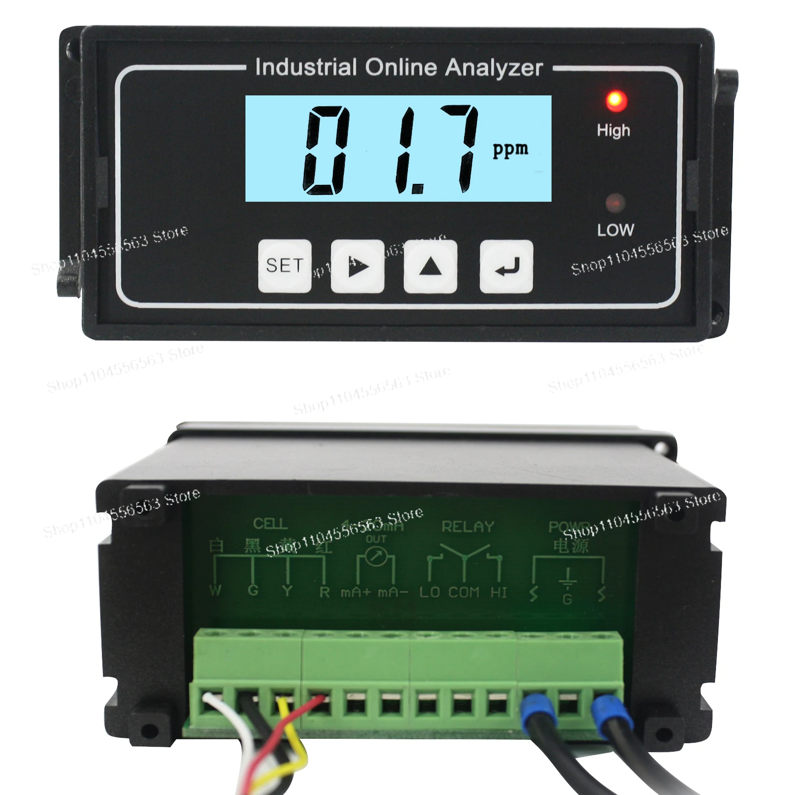 RS-485 Conductivity Controller - EC/TDS-600 Series Multi-Range Water Quality Monitor