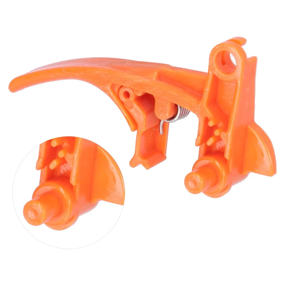 2pcs Plastic Throttle Trigger Compact Orange Replacement Trigger Generic Replacement for STIHL FS38 FS45 FS46 FS55 FS55R