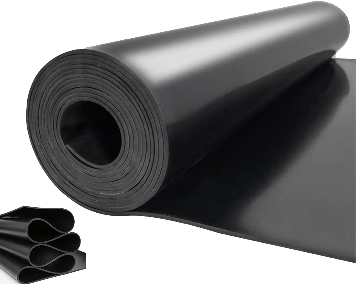 

Neoprene Rubber Roll Sheet 1/8" Thick 3.3x9.8ft Heavy Duty Sealing Waterproof Oil-Resistant for Gaskets DIY Sound-Proof Floor