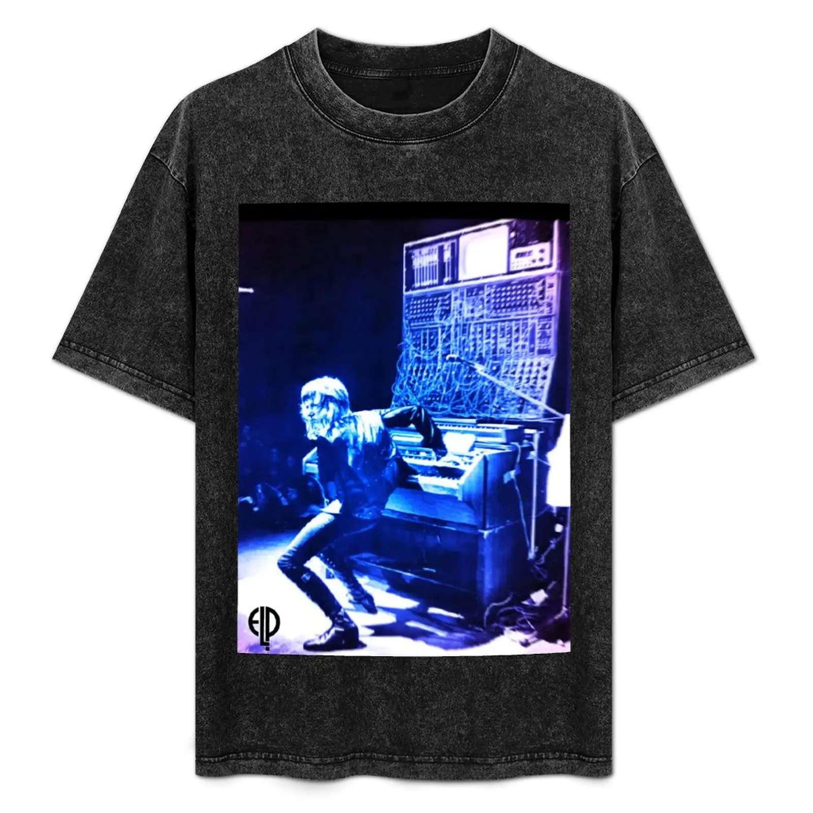 

Keith Emerson Moog poster print T-Shirt Sweat Resistant Workout Tee Shirt