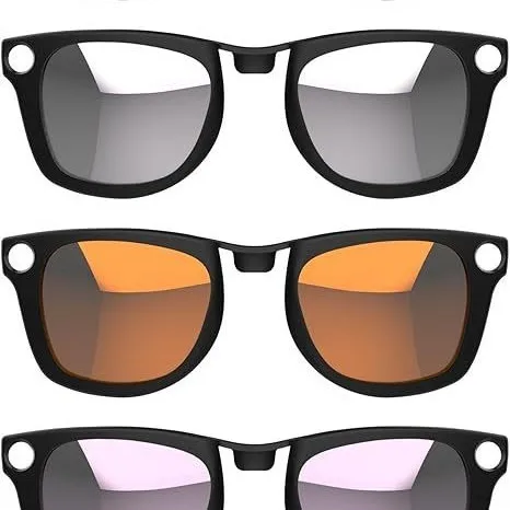 Clip‑on Polarized Add‑on Lens Sheets RW4006 RW4012 Gen1 Gen2 Smart Sunglasses, Polaroid Material UV400 Anti‑Glare Multi‑Color Op