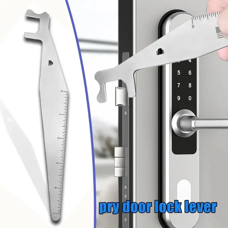 Spring Steel Multipurpose Pry Bar – High-Leverage Rescue & Firefighting Tool for Forced Entry, Demolition & Emergency Kits