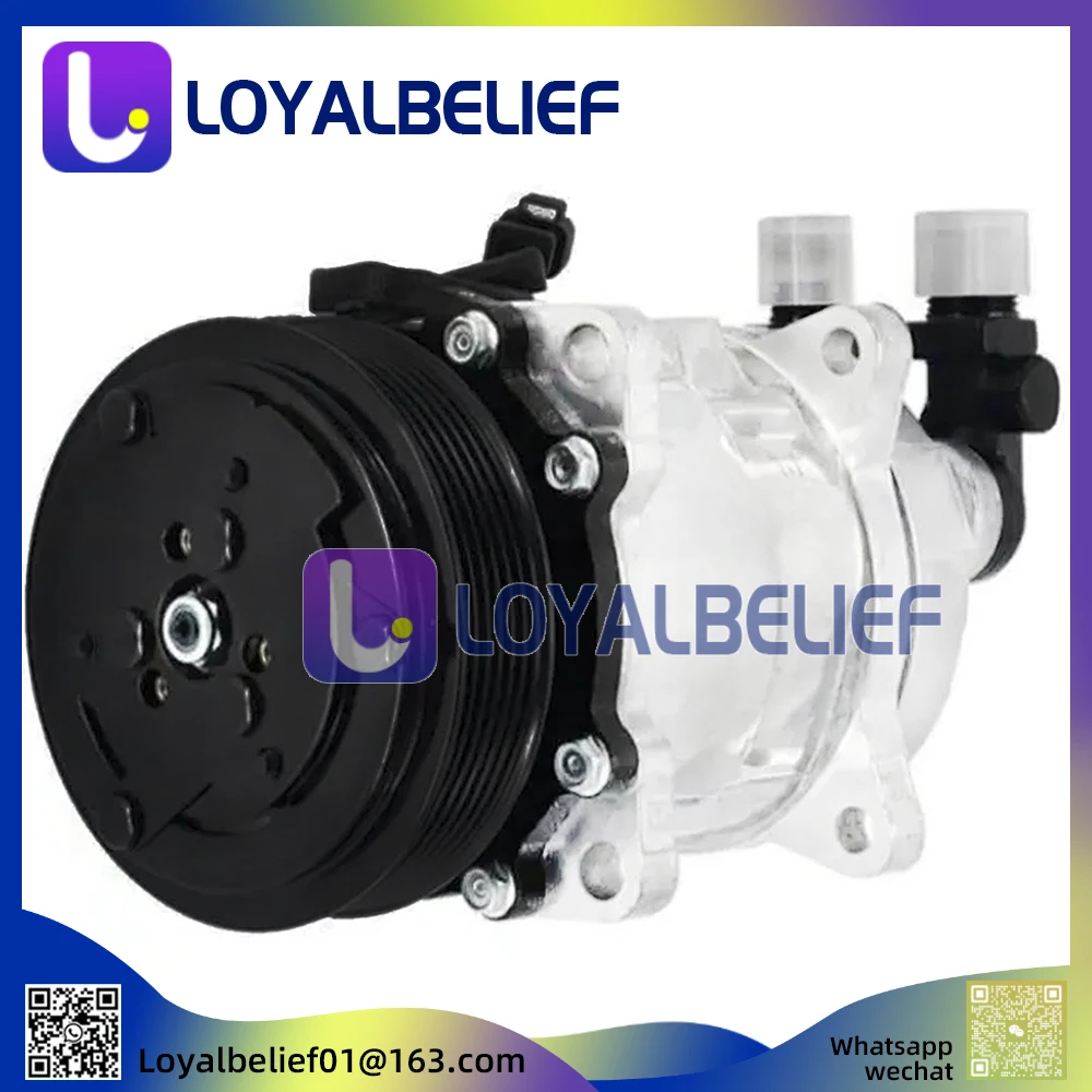 Air Conditioning AC Compressor 12V For Skid Steer Loader A770 L750 S630 S650 S750 S770 7279628