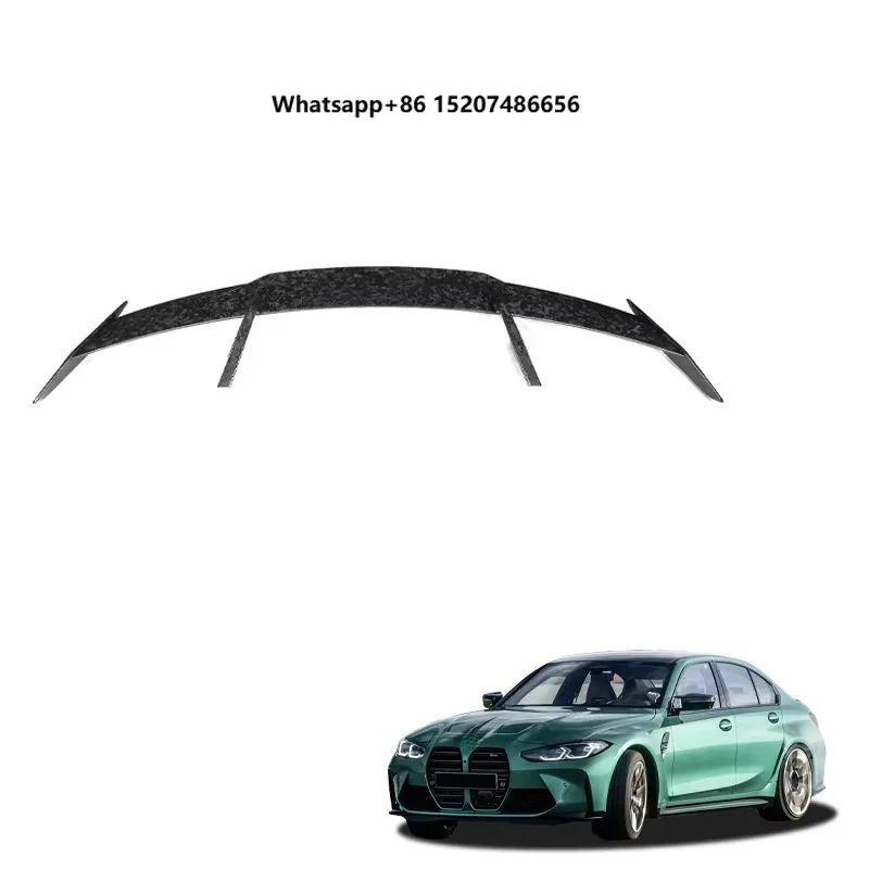 M3 M4 G80 G82 G83 Rear Wind Spoiler Auto Parts Rear Luggage Spoiler Dry Forged Carbon Fiber Rear Spoiler