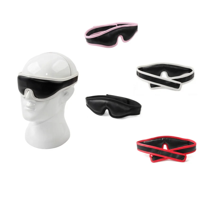 

Сексуальные костюмы для взрослых, кожаная затемняющая маска для глаз, аксессуар для фетиш-пары, флирт для флирта, интимные товары, аксессуары для ролевых игр