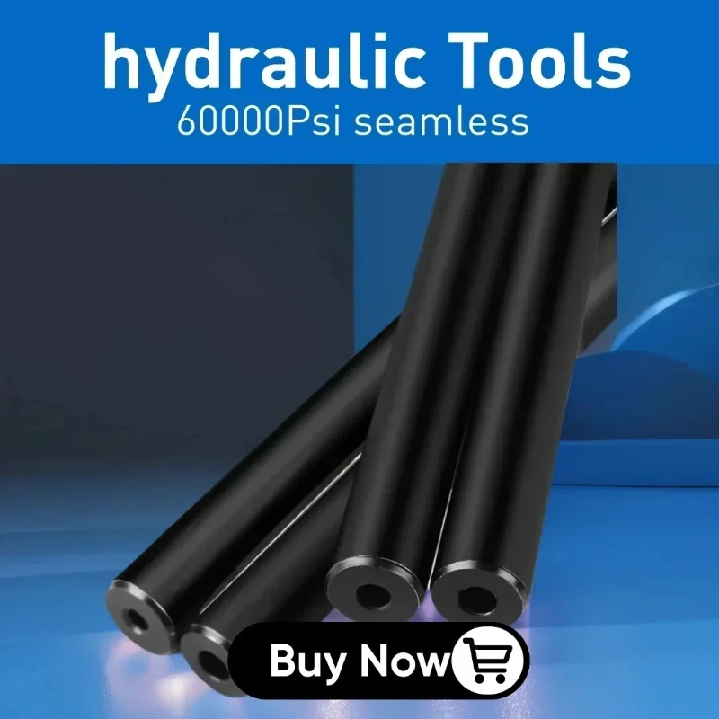 

Black Seamless Carbon Steel Tube High Strength Hydraulic Precision Steel Pipe Industrial Metal Tubing for DIY Hardware and Tools