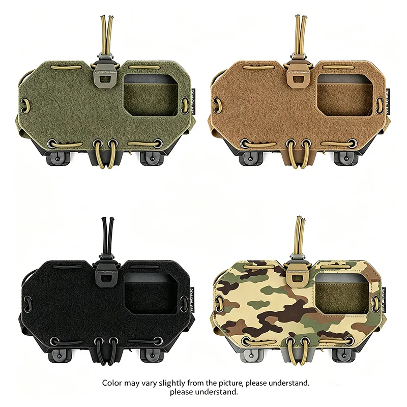 

Second Generation Plate Carrier Accessory MOLLE Compatible Chest Mount Phone & Navigation Panel Tactical Holder Board