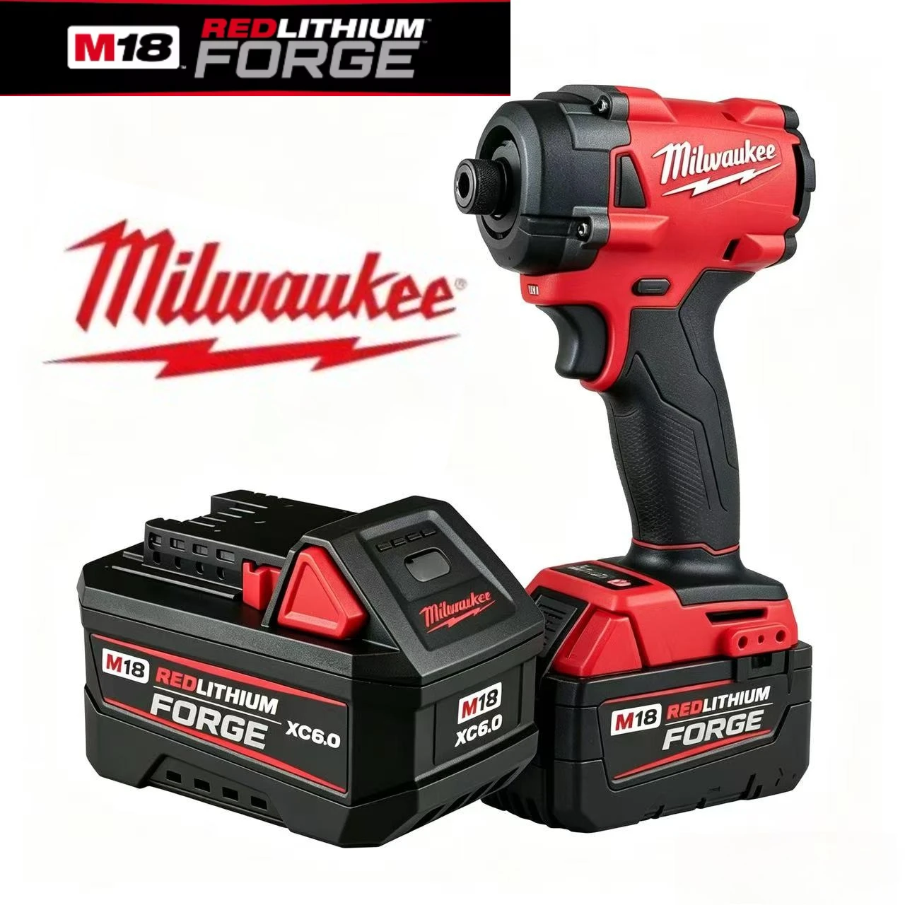 

Genuine MilwaukeeM18 8000aAh Premium Battery Impact Hammer Drill Angle Grinder Saw Fully Compatible All Milwaukee Series Charger