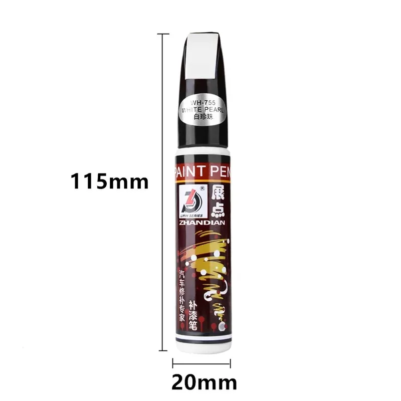 Universal Car Scratch Repair Touch-Up Pen silver/red/black/White Automotive Paint Liquid Repair Pen Artifact Car Maintenance