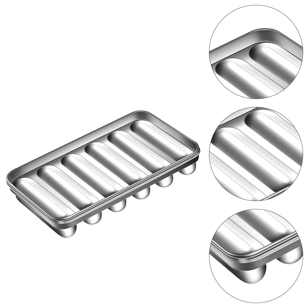 Sausage Mold Bratwurst Non-stick Making Tool Ham Hot Dog Mould Handmade Household 304 Stainless Steel for DIY Child Roast