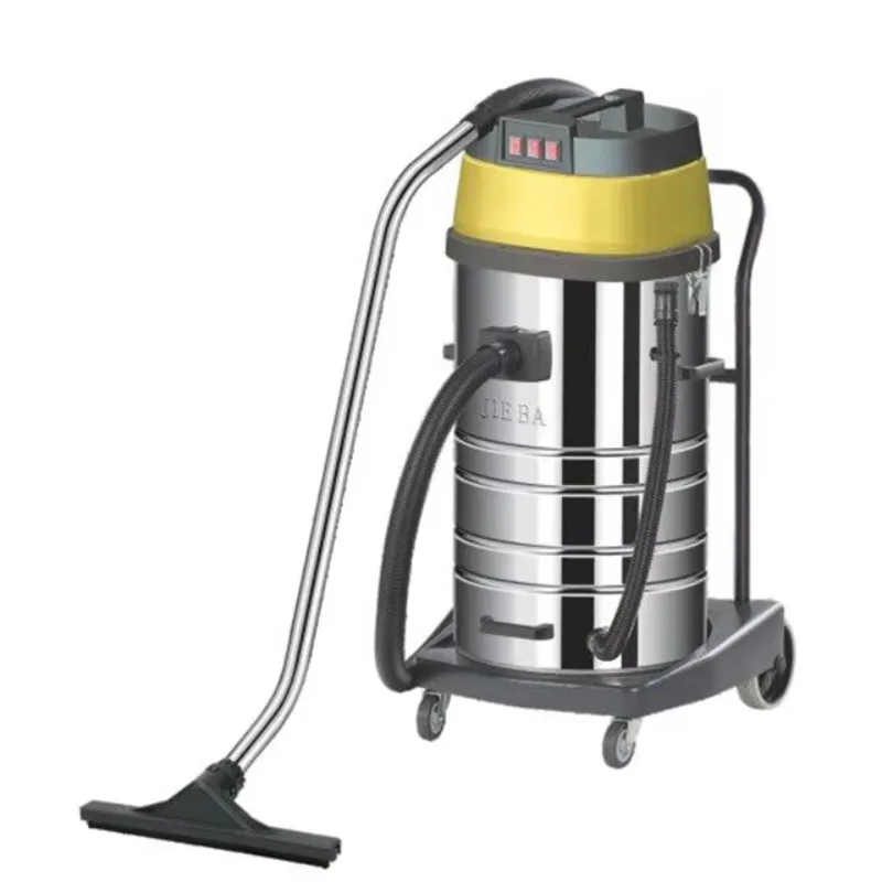 

Industrial three motor barrel vacuum cleaner wet/dry filter element strong suction mute complete accessories durable