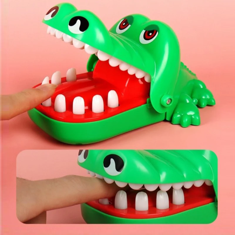 Crocodile Teeth Alligator Biting Finger Dentist Games Funny For Party And Children Game Of Luck Pranks creativity Toys For Kids