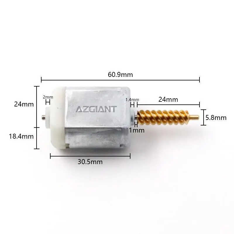 AZGIANT FC-280PC-24105 For Kia Sorento Stinger/Hyundai Palisade Car Rear Liftgate Hatch Trunk Lock Latch Actuator copper Motor