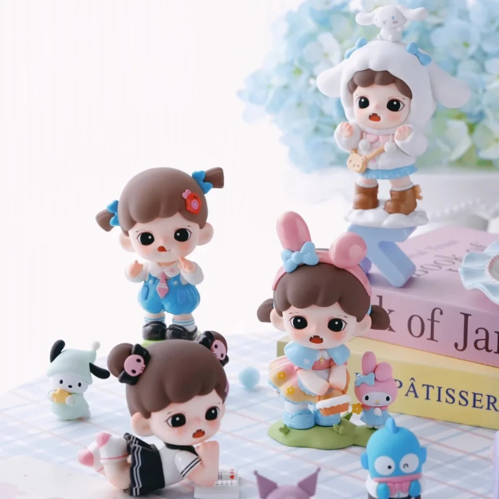 

Genuine Baby Zoraa Having A Good Time Series Blind Box Collection Kawaii Tabletop Decoration Anime Figure Tide Play Mystery Gift