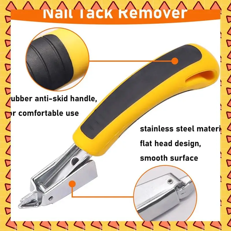 

A008 4Pcs Upholstery And Construction Staple Remover Tools Set For Furniture Floor Craft Project Photo Frame