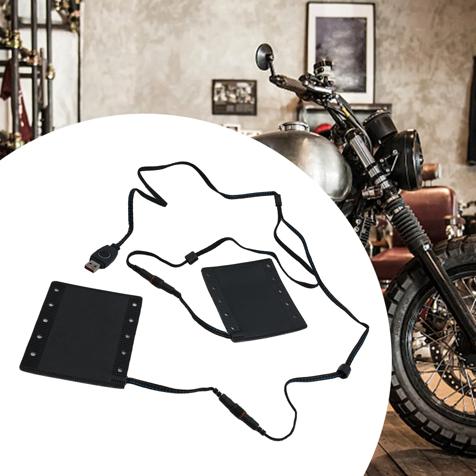 Motorcycle Handlebar Cover Warmer  Personalized Temperature Adjustment  Long Service Life  Perfect for All Seasons