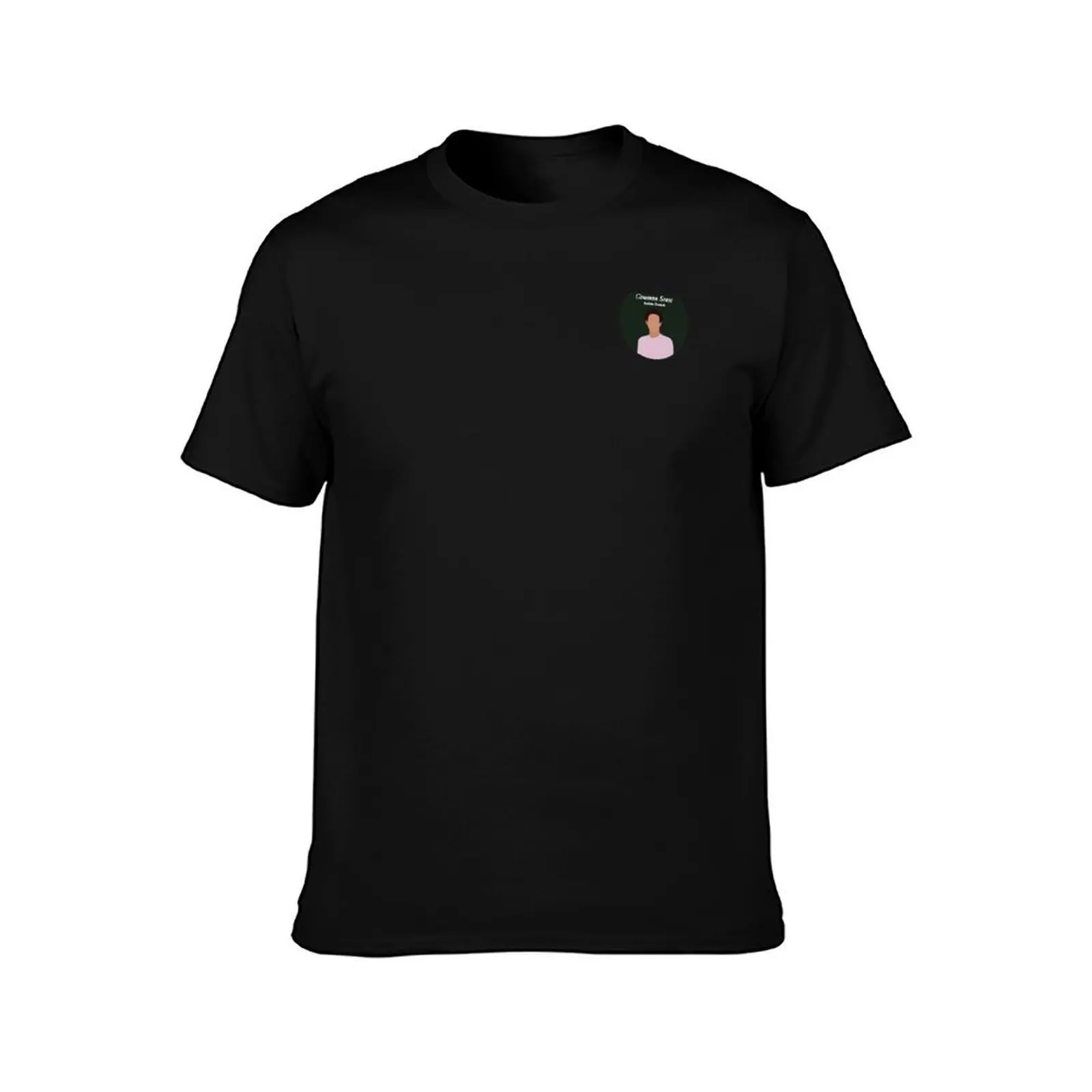 Joshua Bassett common sense sticker T-Shirt, Summer Casual Cotton Tee, Oversized Streetwear Tops, Vintage Graphic Print