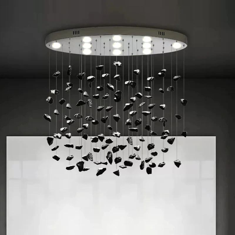 Modern LED Crystal Chandelier Restaurant And Kitchen Lighting Designer Art Luxury Home Decoration Living Room Lighting Fixtures