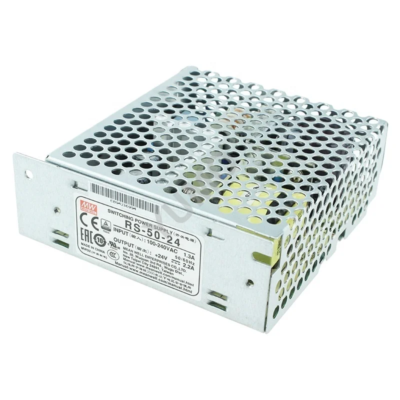Power Supply Single Output  RS-50-24   Switching Power Supply