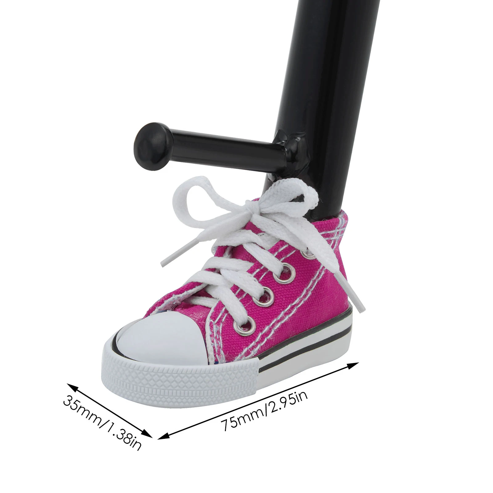 Motorrad Seite Stehen Kreative Stativ Abdeckung Mini Schuh Fahrrad Fuß Unterstützung Motor Bike Ständer 7,5 cm Dekor Moto Teile