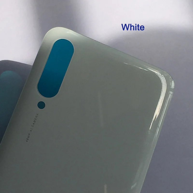 Cubierta trasera de la batería para Xiaomi Mi A3 MiA3, carcasa trasera de cristal 3D para Xiaomi Mi A3