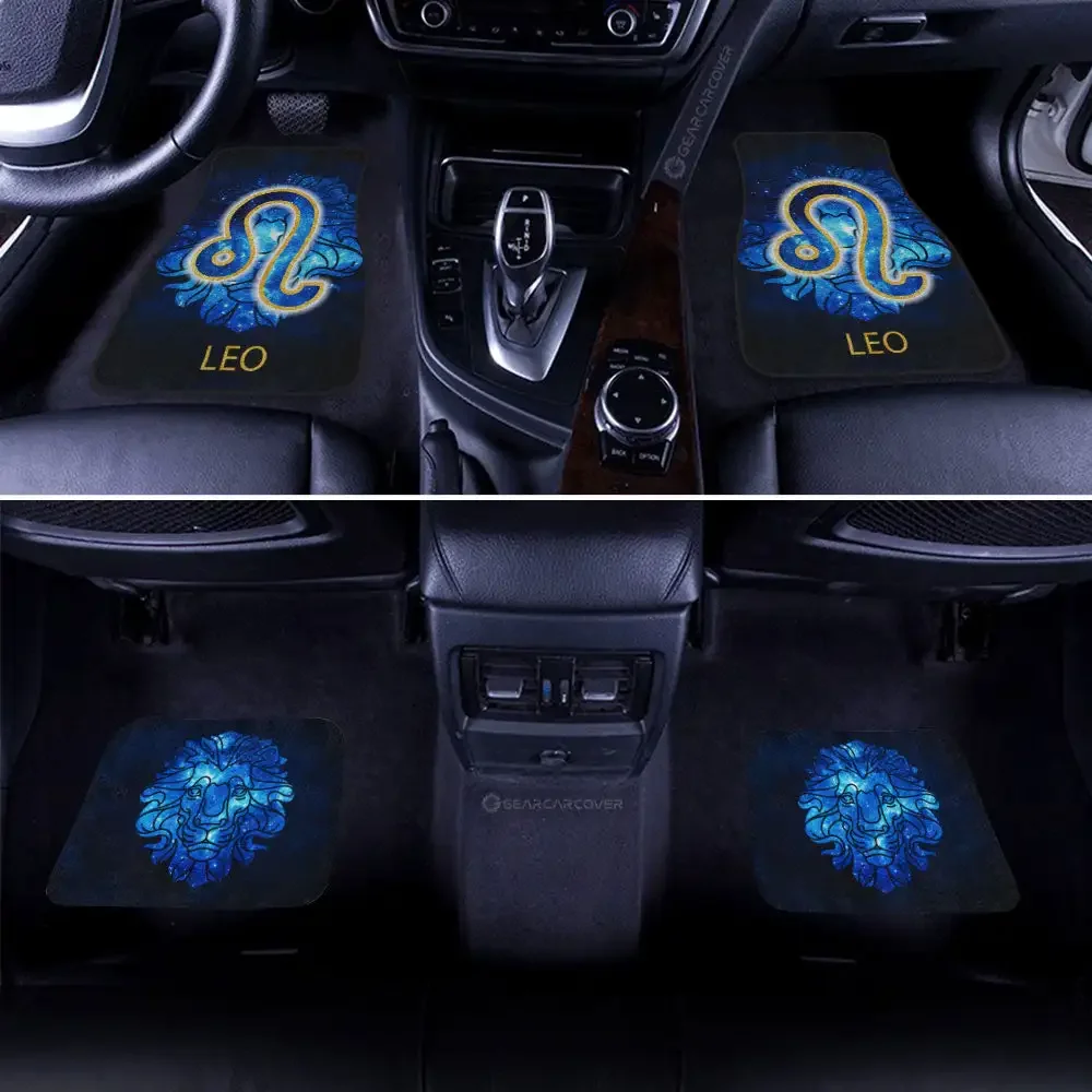 Leo Car Floor Mats Custom Zodiac Car Accessories