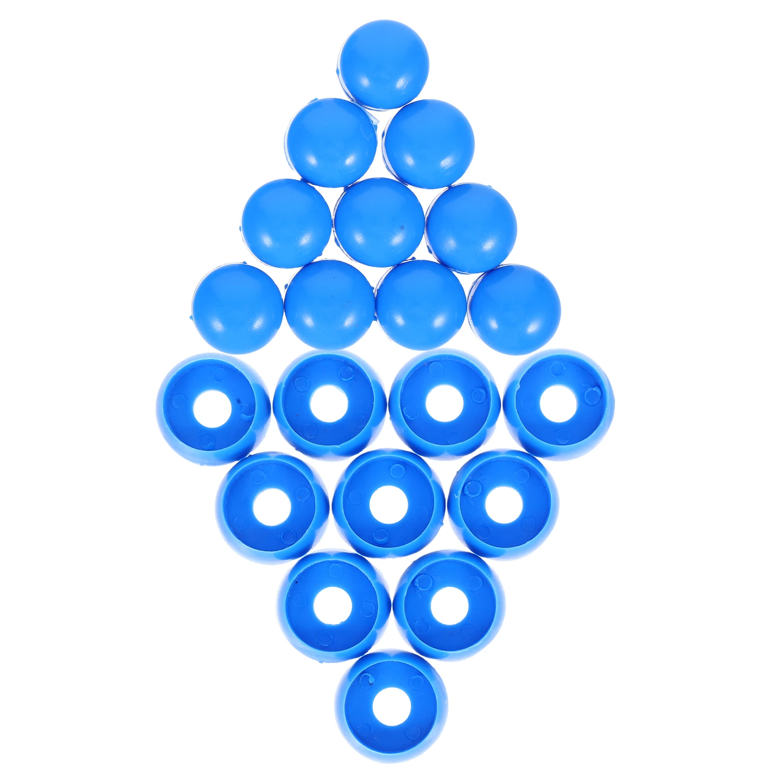 

10Pcs Playground Nut Caps Plastic Bolt Covers Safety Assurance for Childrens Amusement Parks Screw Bolt Covers