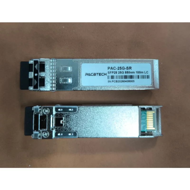 

Модуль SFP28 25G SR, многомодовый, дуплексный LC, трансивер 850 нм, 100 м, совместим с коммутаторами Cisco, Juniper, Mellanox, Mikrotik