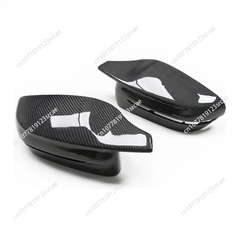 Carbon Fiber Car Mirror Cover Replacement M Style Side Cap for BMW G42 G87 M2 G80 G81 M3 G82 G83 M4 2021+ LHD RHD Shells