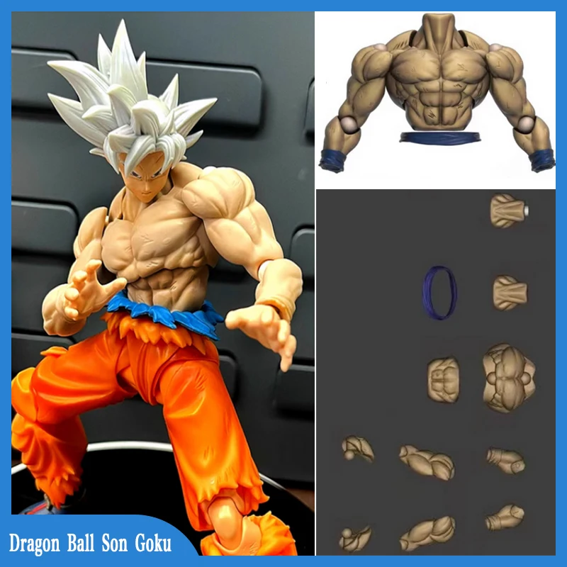 

Dragon Ball Son Goku S.H.Figuarts Shf Son Goku Ultra Instinct Upper Torso Kit Anime Action Collection Model Figures Toys