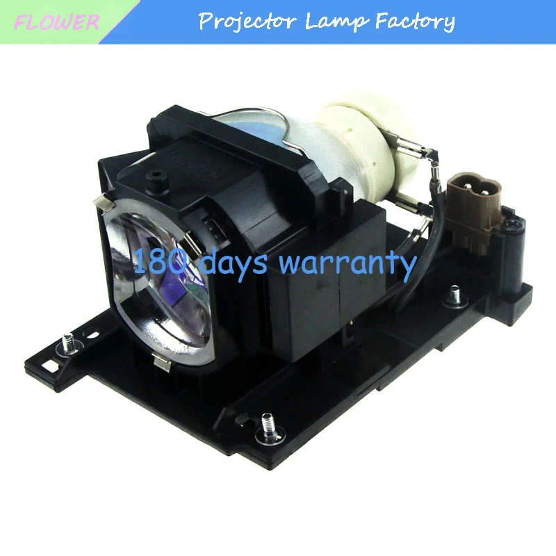 หลอดไฟโปรเจคเตอร์ทดแทน รุ่น DT01021 DT01022 DT02026 สำหรับ Hitachi CP-X2010N/CP-X2510/CP-X2510E/CP-X2510EN/CP-X2510N/CP-X3010