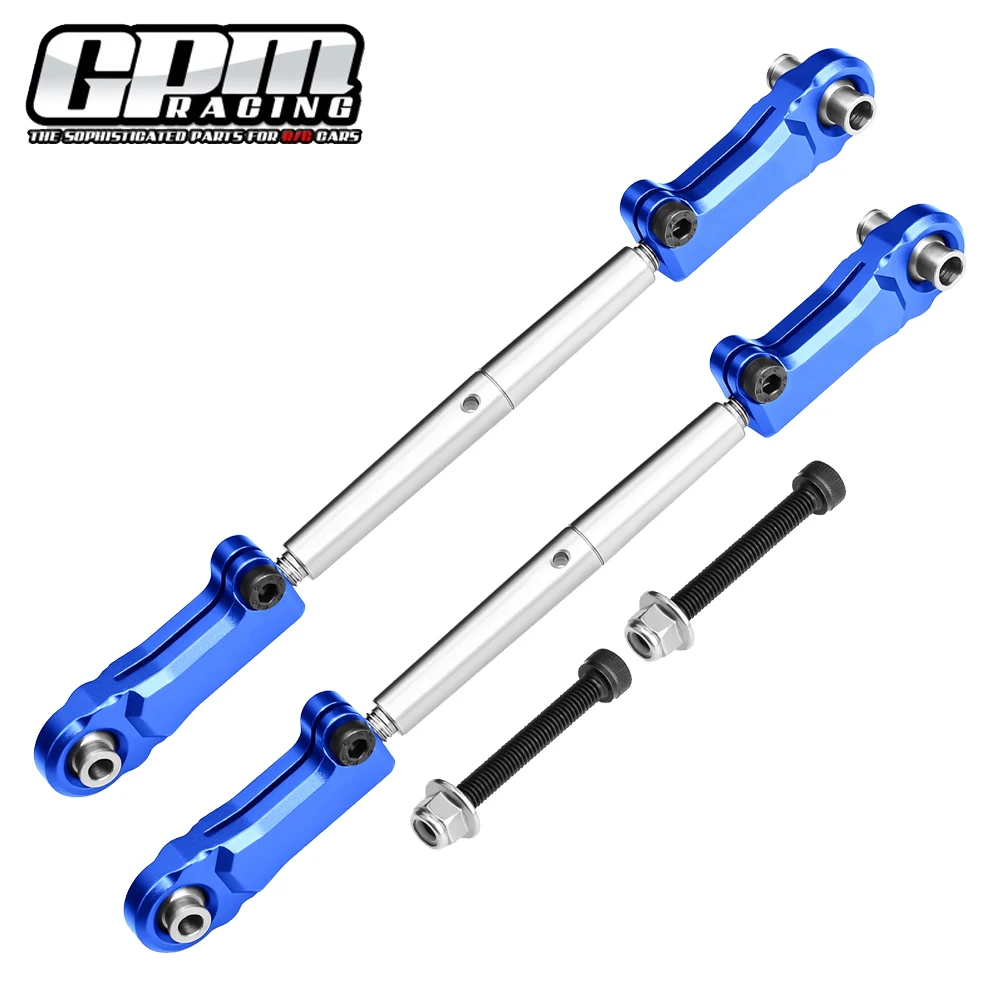 

Металлические задние рычаги GPM, рулевая тяга ARA340156 + ARA330567 ARA330745 + ARA330744 для радиоуправляемого автомобиля ARRMA 1/5 KRATON OUTCAST EXB 8S