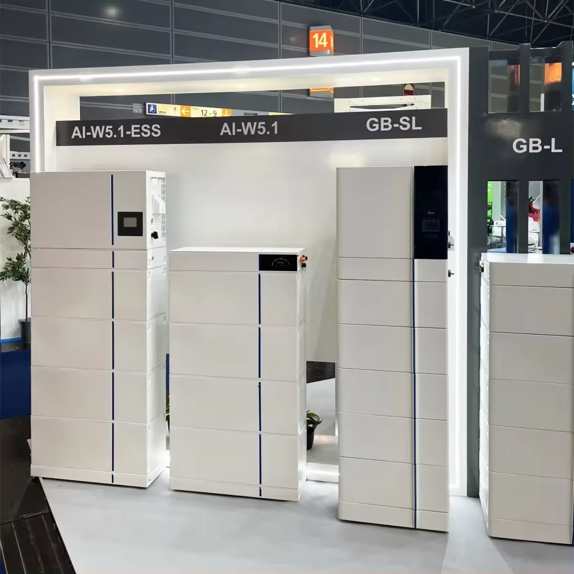 TLF Deye AI-W5.1 ESS نظام تخزين الطاقة الكل في واحد 10kwh 20kwh مع عاكس هجين وبطارية