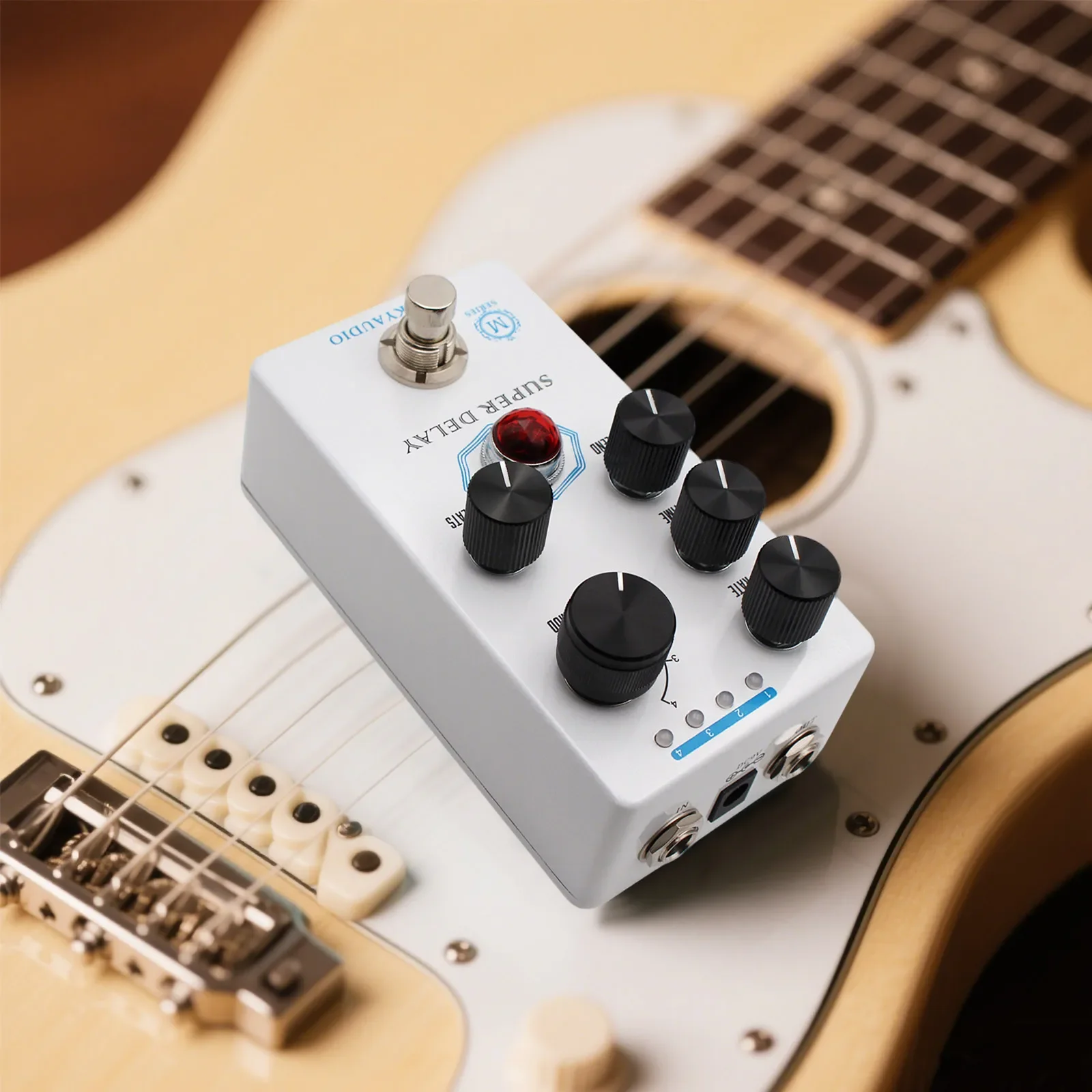 

Mosky Super Delay 4 Analog-Style Delay Models W/ Wow & Flutter Effects - Craft Unique Guitar/bass Textures