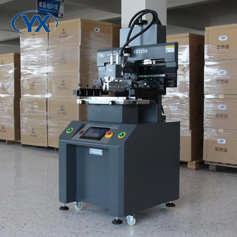 Stock in EU Pick and Place Machine YX3250 SMT Screen Printing Solder Paste Printer Production Line For Led Lamps